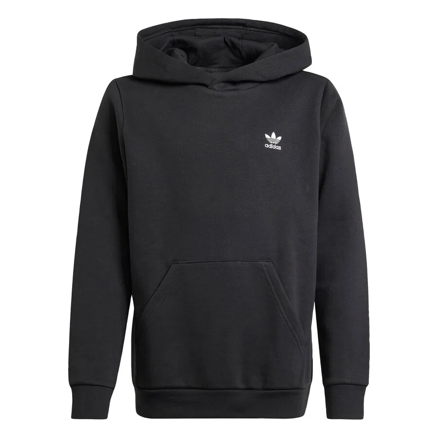 Толстовка-худи ADIDAS ORIGINALS черного цвета