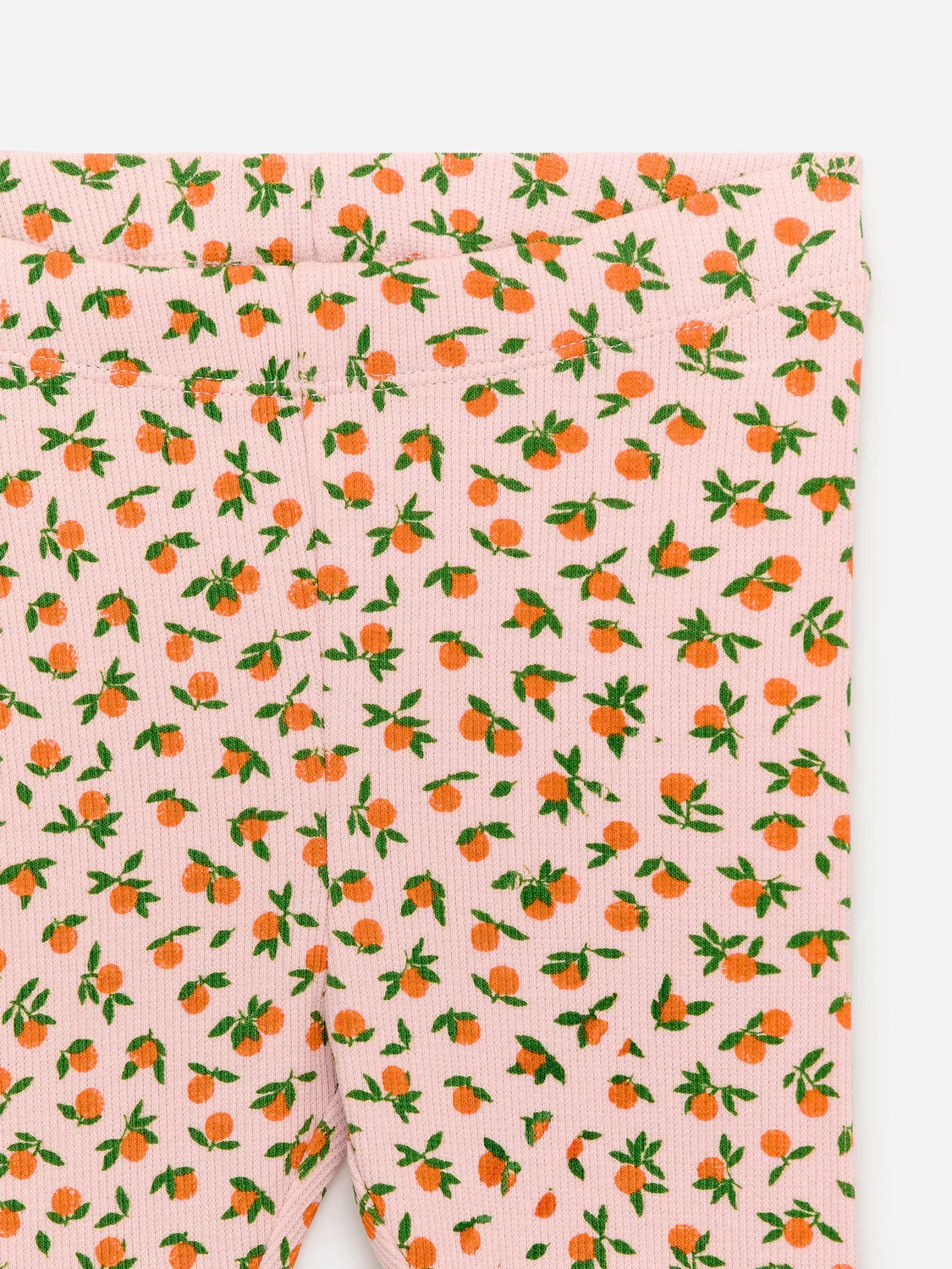 Ребристые леггинсы Arket, Rosa/Orangen — фото 3