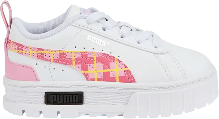 

Кроссовки Puma Mayze 90s Prep AC Infant White Prism Pink, белый