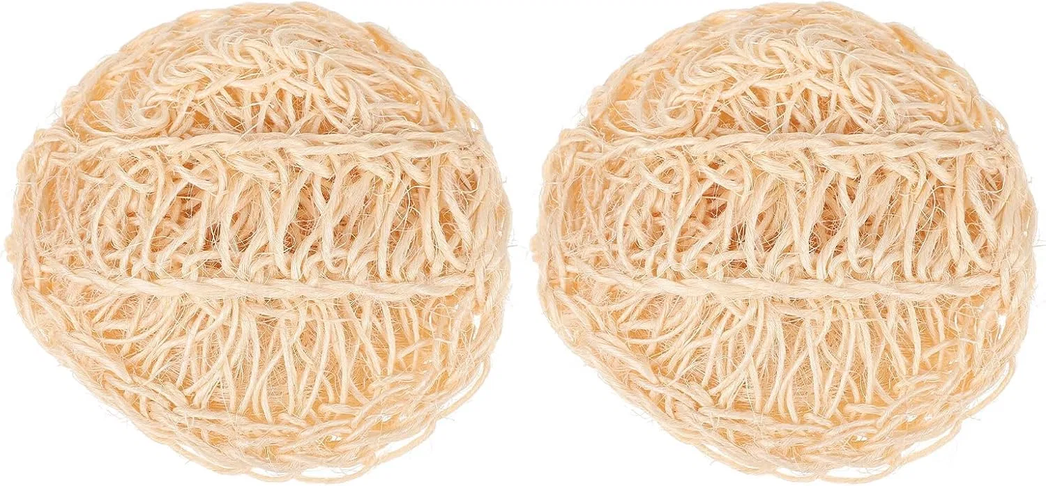 Скраб для тела сизалевый, Gogogmee, 2 шт, 75 г, Beige
