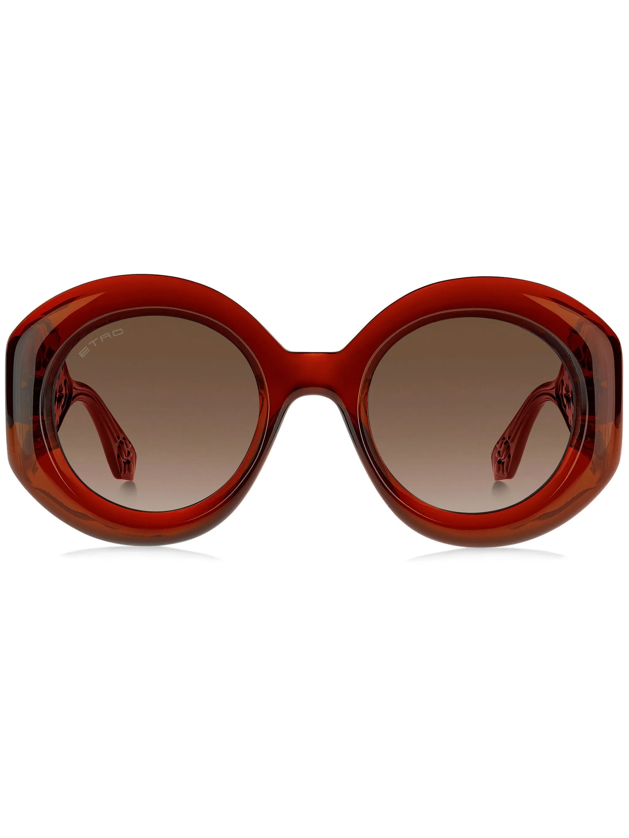 

Солнцезащитные очки Paisley в круглой оправе Etro, красный