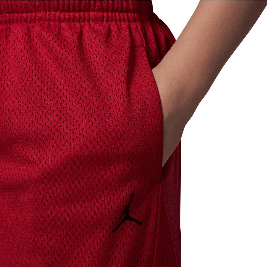 Шорты спортивные с принтом Jordan Jdb Taping Mesh Short Nike, Красный — фото 3