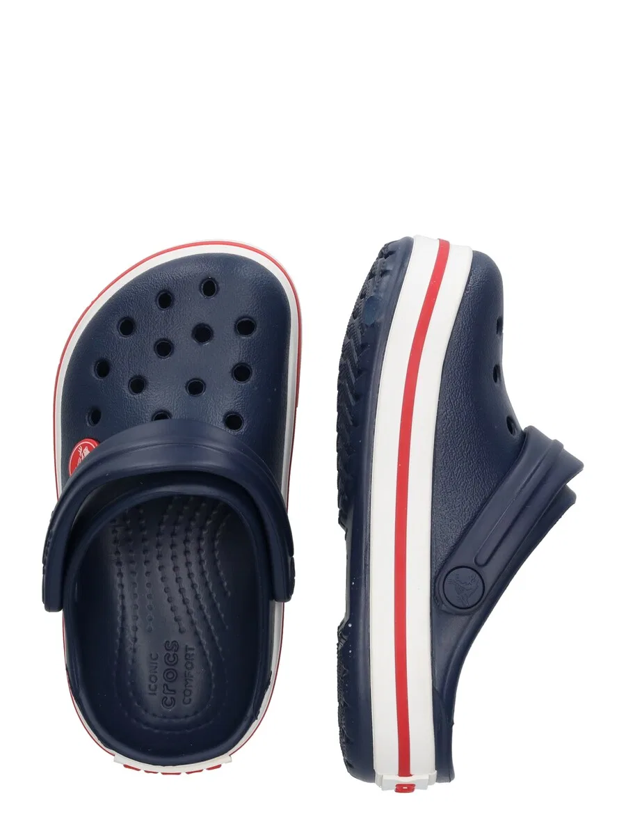 Сандалии Crocs темно-синего цвета — фото 2