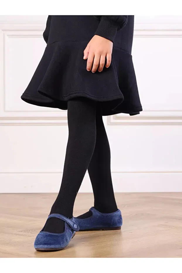 Детские колготки хлопковые Hobins Sportswear & Company, Black