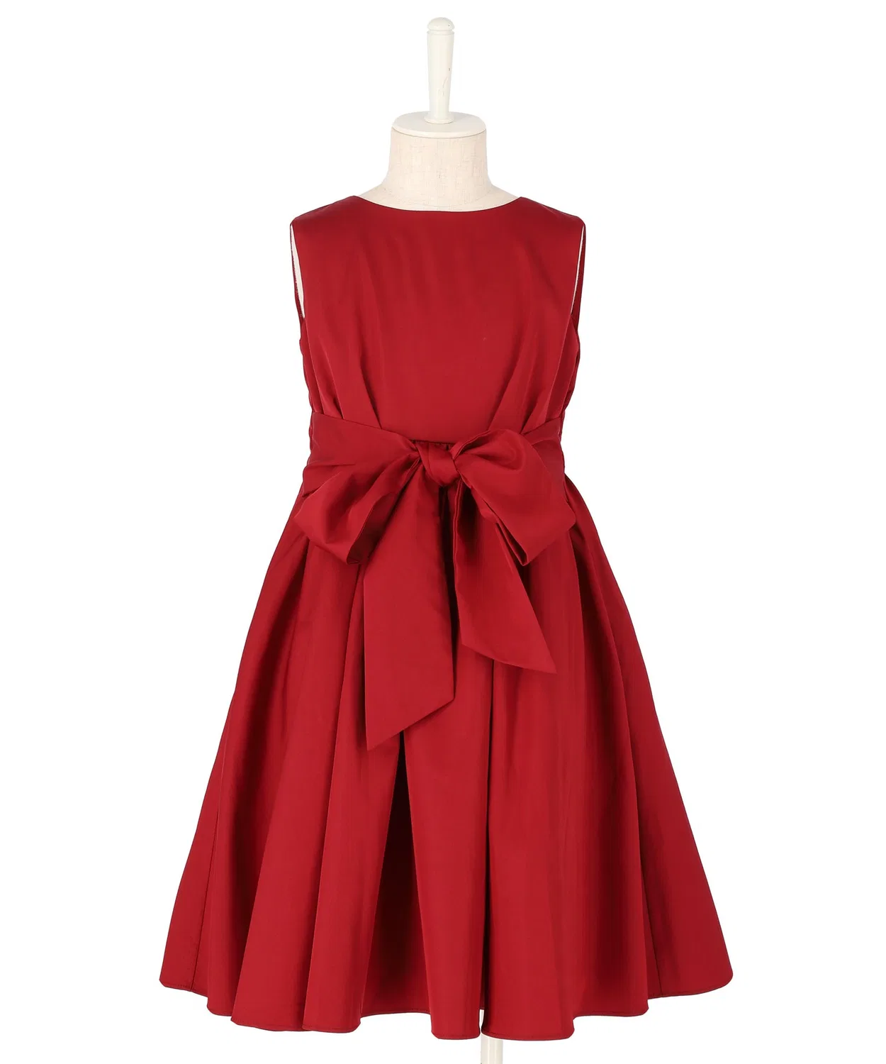 Детское платье из сатина с принтом DRESS LAB, Red