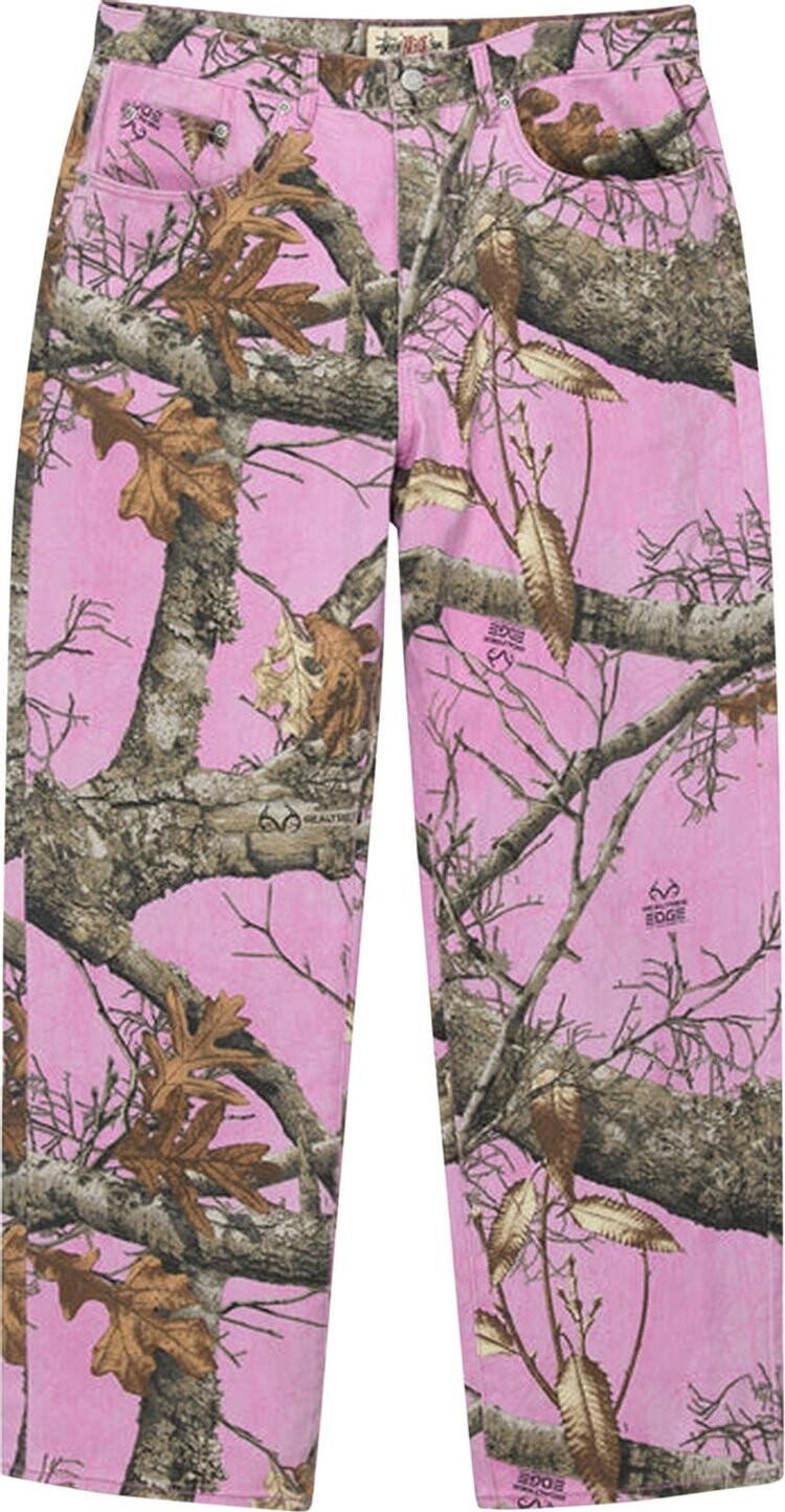 Stussy ピンク real tree edge カモデニム Mサイズ STUSSY ステューシー 22AW BIG OL JEAN REALTREE EDGE リアル