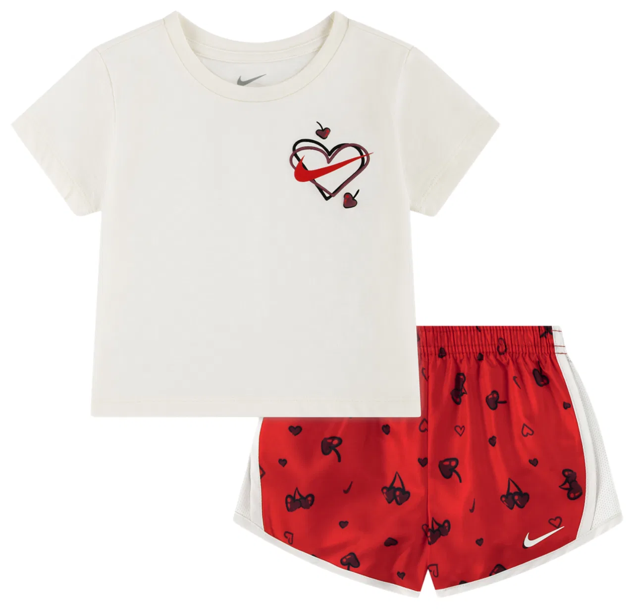 Детский комплект Cherry Tempo Nike, красный/белый