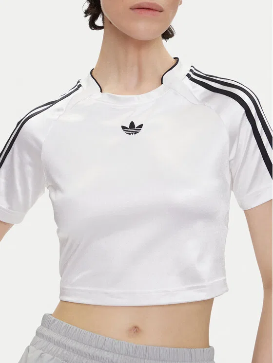 Футболка slim fit adicolor Teamgeist Baby Adidas, белый — фото 4