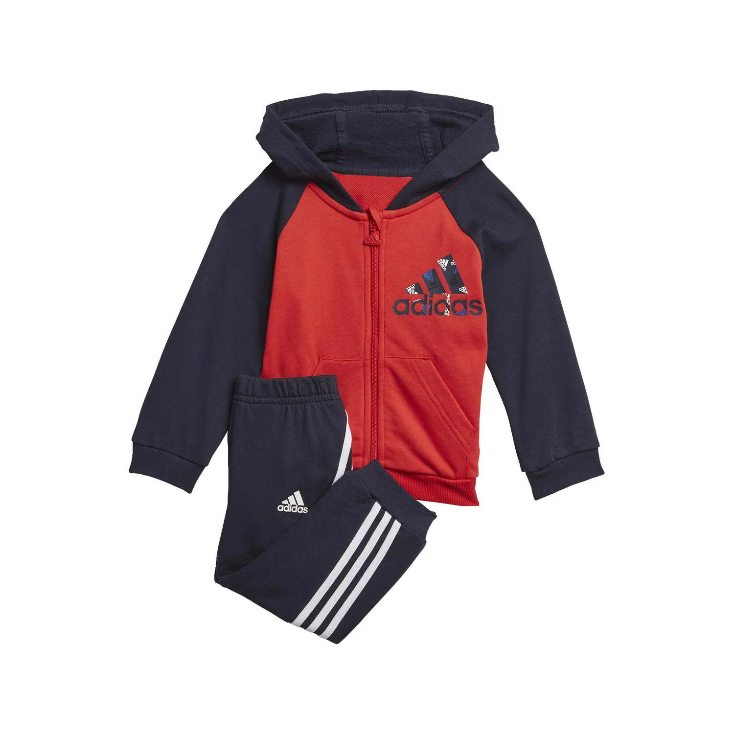 Детский спортивный костюм Badge of Sport Adidas, Rot Schwarz