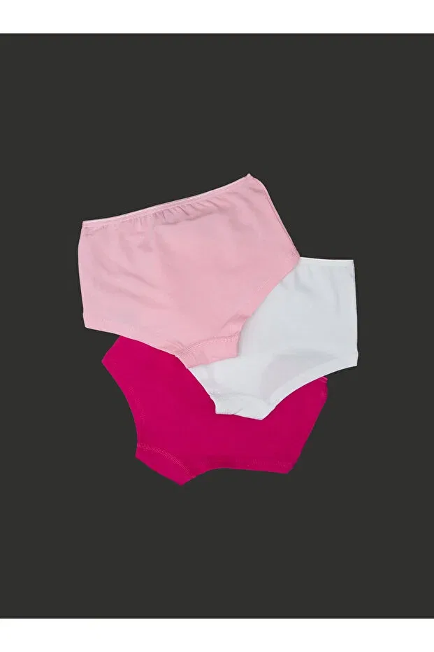 Детские боксеры для девочек хлопковые комплект 3 шт Girl'S boxer briefs 3-pack 1295 Blackspade, Multicolor — фото 3
