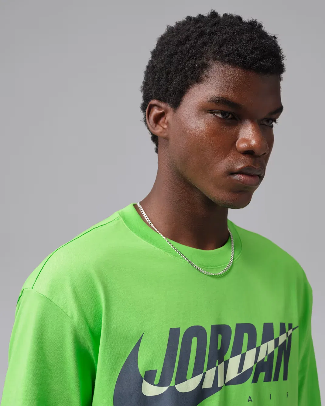 Мужская футболка Jordan Brooklyn Essentials, Action Green — фото 3