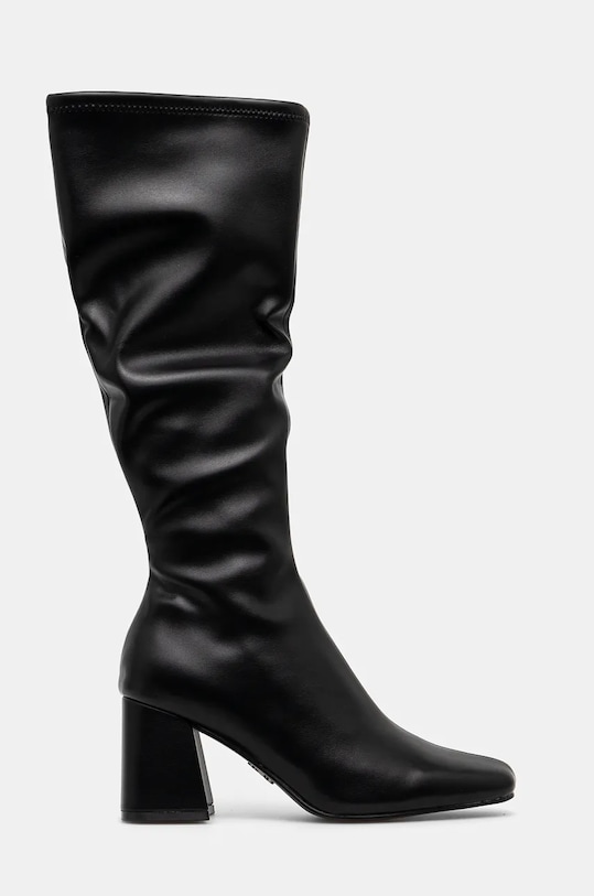Женские сапоги Steve Madden Hauler из экокожи на каблуке, черный — фото 2