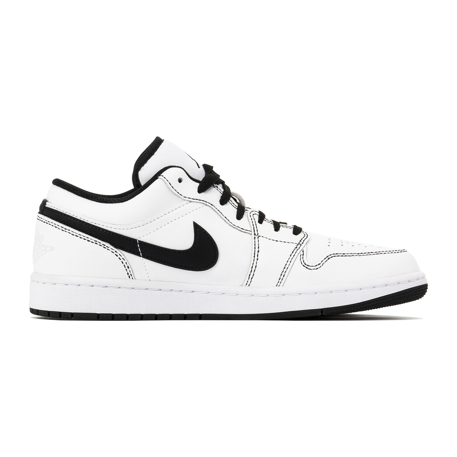 Кроссовки Air Jordan 1 Vintage Basketball Shoes Men Low-Top Black — фото 3