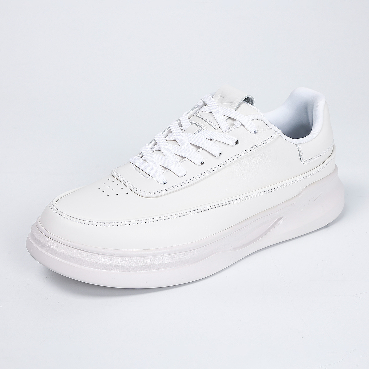 LESS IS MORE Низкие скейтерские кеды мужские экрю, цвет Ecru (W5QXL32003) — фото 4