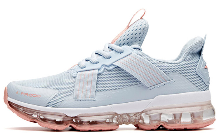 

Кроссовки женские SEEED Low-top Синие/Розовые/Белые Anta