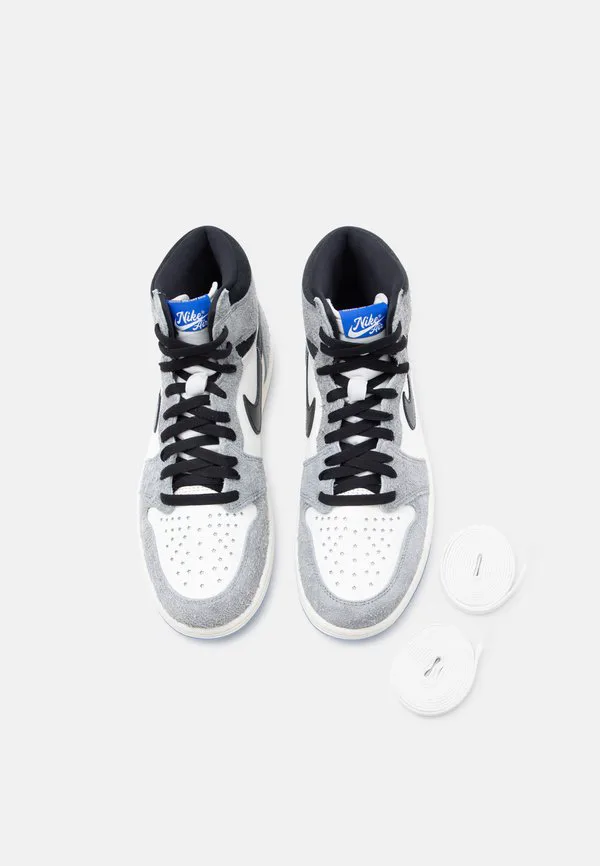 Air jordan 1 retro og rmstd унисекс высокие кроссовки Jordan, Cool Grey/Black/Sail/Game Royal/White — фото 4