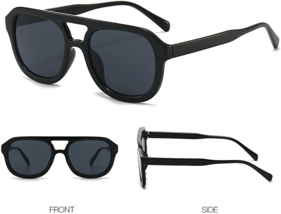 

Солнцезащитные очки с защитой UV400 | Светло-коричневые, с плоской верхней частью | для женщин и мужчин, для занятий спортом на открытом воздухе и вождения DSVIGF, 04