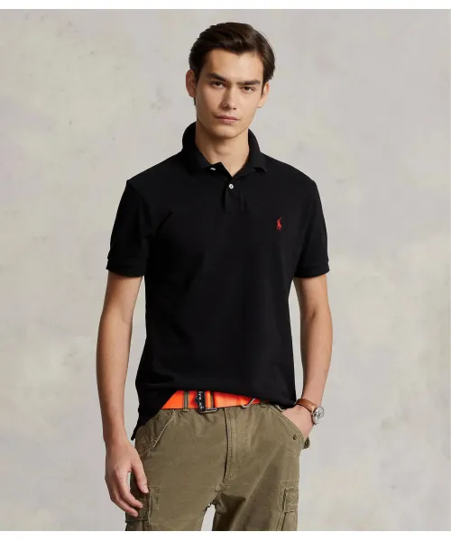 

Футболка поло Slim fit Polo Ralph Lauren, черный