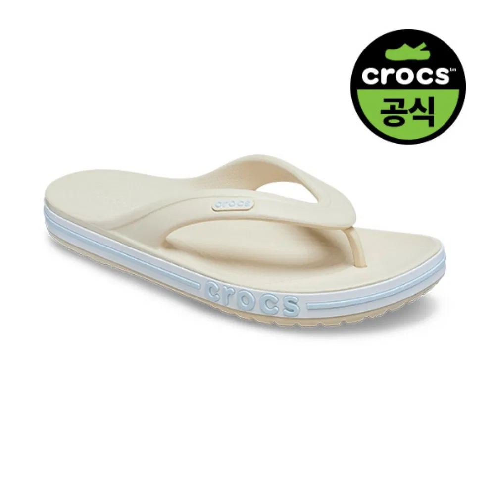 Взрослые вьетнамки Crocs Bayaband белые с арбузным принтом — фото 2