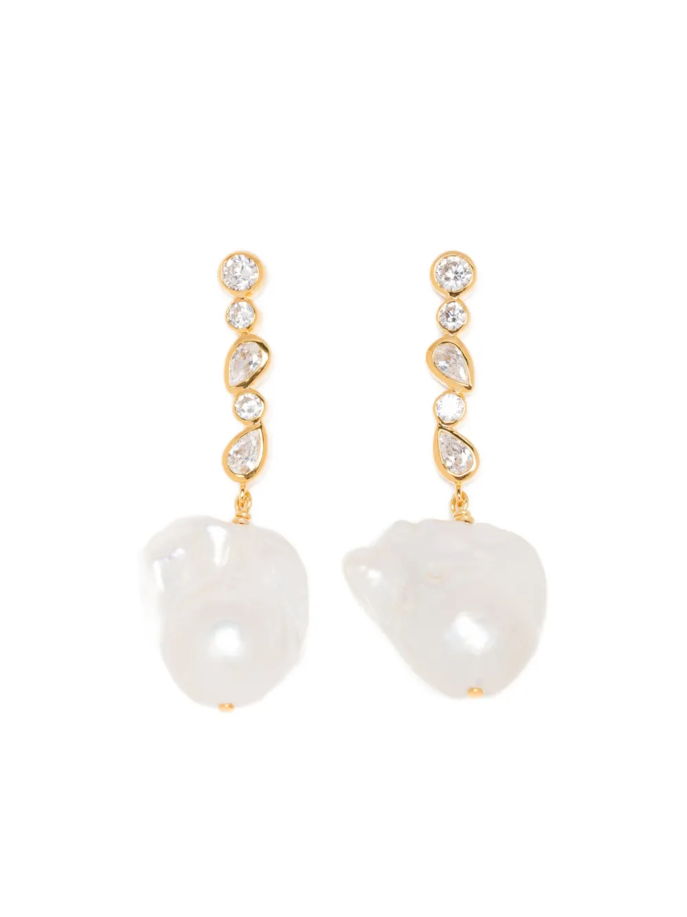 

Серьги-капли Pitter-Patter Completedworks, белый