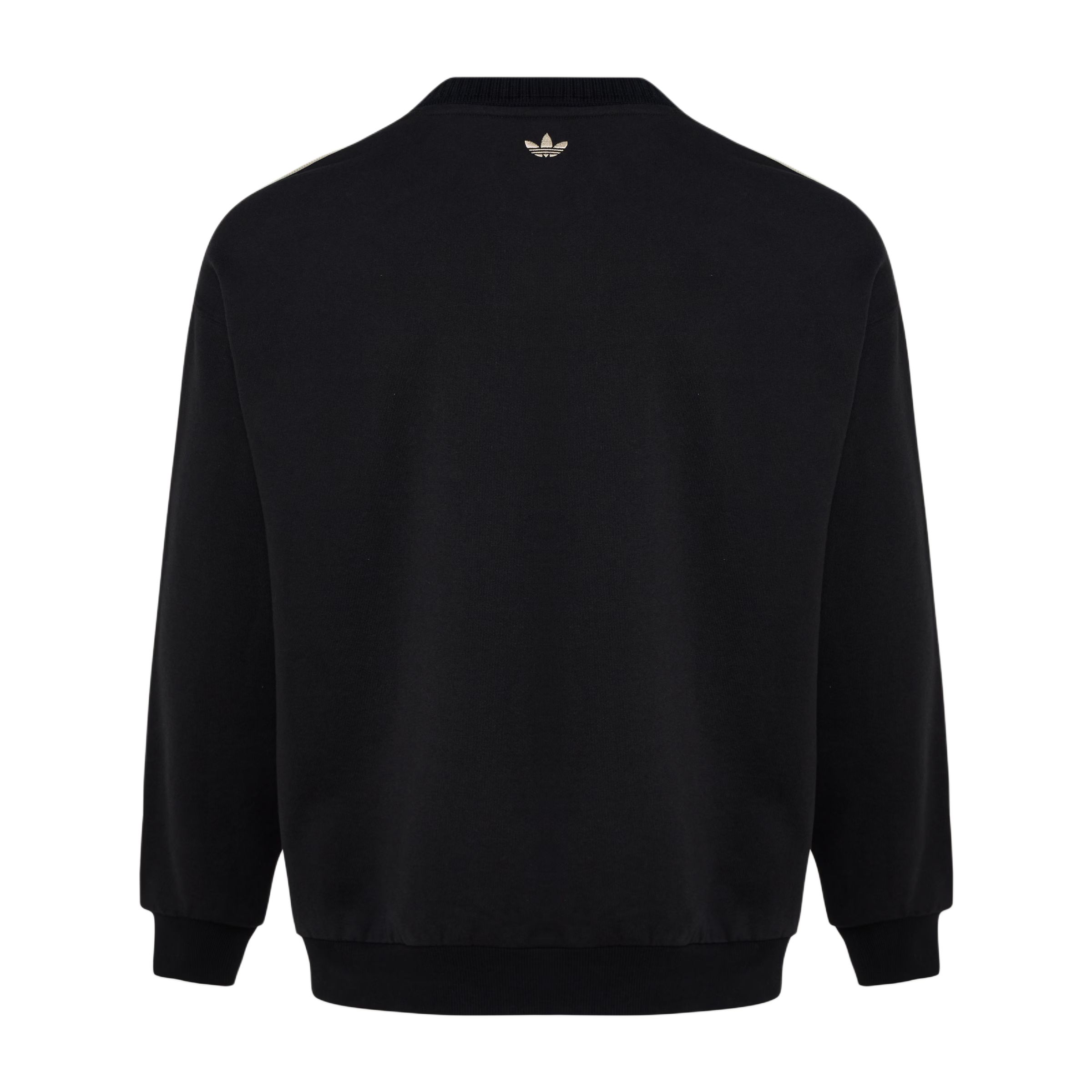 FW25 CRAFTED CREWNECK JUMPER Свитшот Unisex Adidas Originals, черный — фото 3