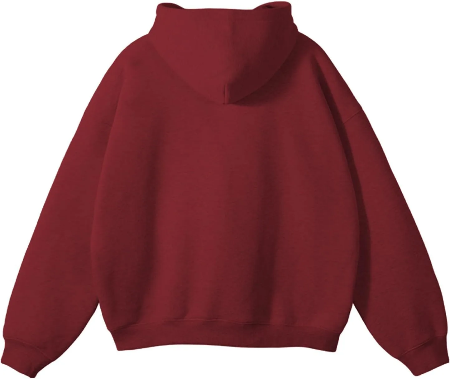 Толстовка с капюшоном для мужчин Plus Size, классическая, с длинным рукавом — фото 4