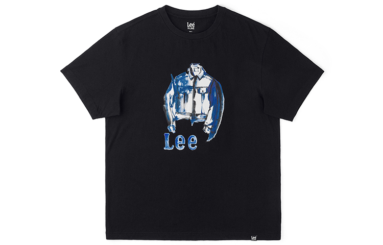 

Lee Футболка мужская черная, Черный, Lee Футболка мужская черная