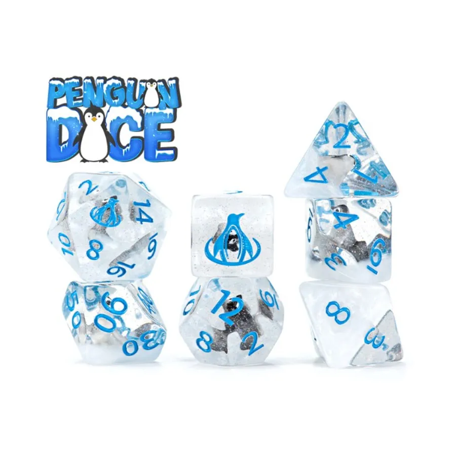 

Поли-набор — кубики пингвина (7), Inclusion Dice (Gate Keeper Games)