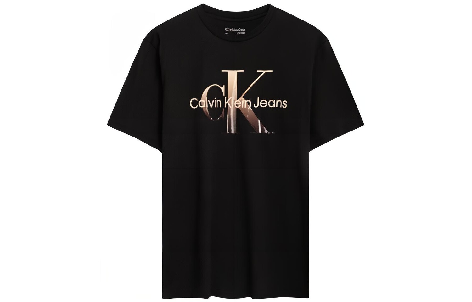 

Футболка мужская космическая черная Calvin Klein, черный