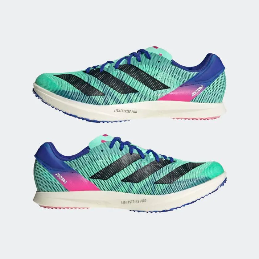 Кроссовки Adidas Adizero Avanti для взрослых, унисекс, мятный/черный/синий — фото 3