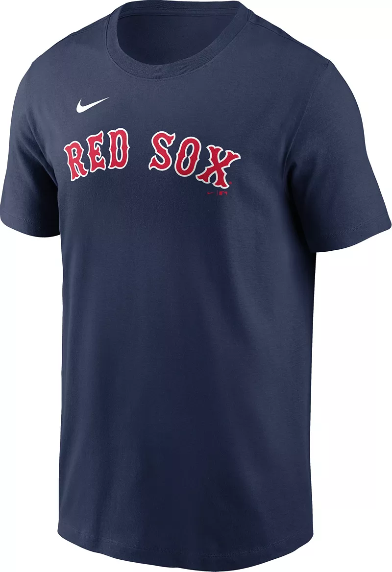 Мужская темно-синяя футболка Nike Boston Red Sox Triston Casas #26 — фото 2