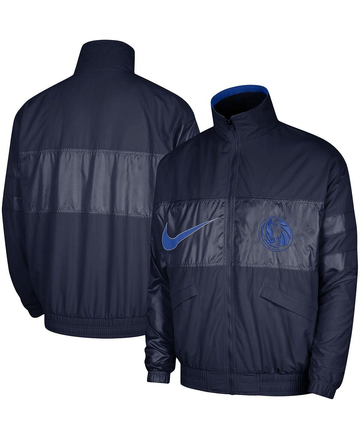 

Мужская темно-синяя куртка с молнией во всю длину Dallas Mavericks Courtside Versus Capsule Nike, Синий, Мужская темно-синяя куртка с молнией во всю длину Dallas Mavericks Courtside Versus Capsule Nike