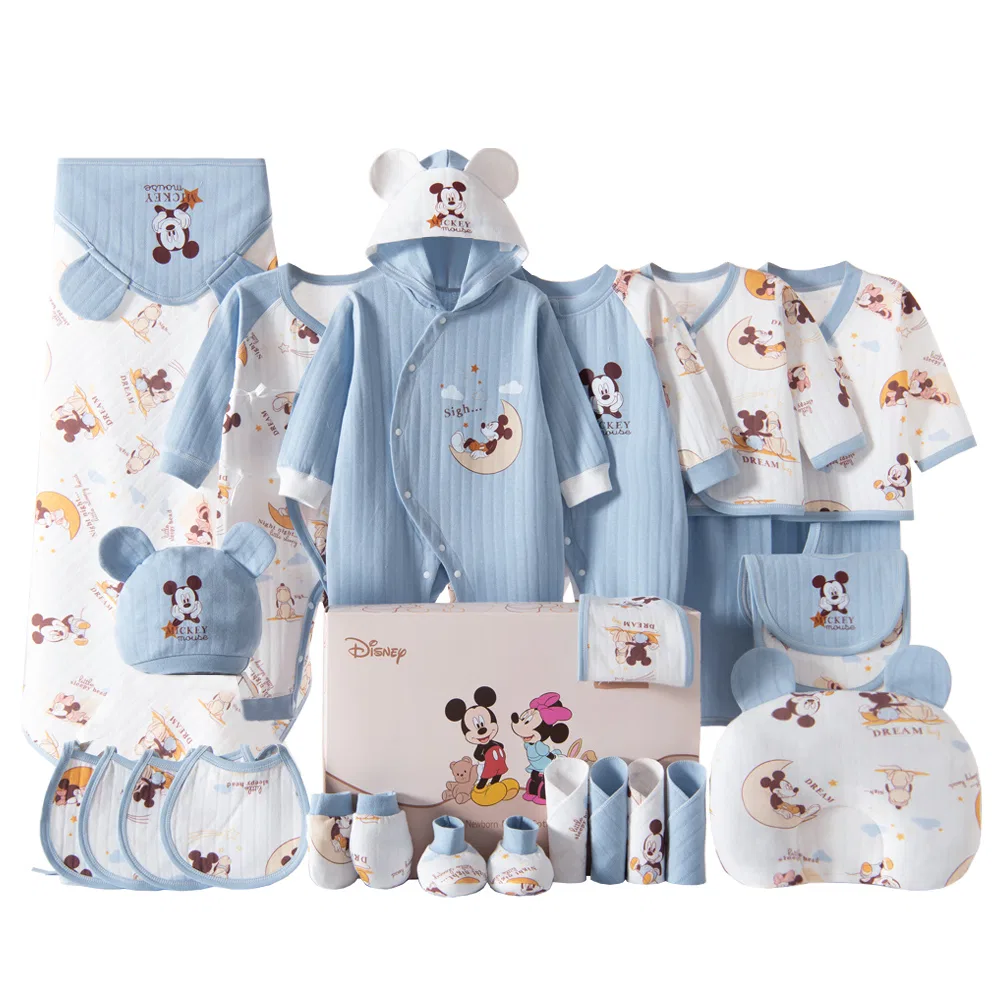 Комплект детского белья Disney All-Season Blue 26 предметов