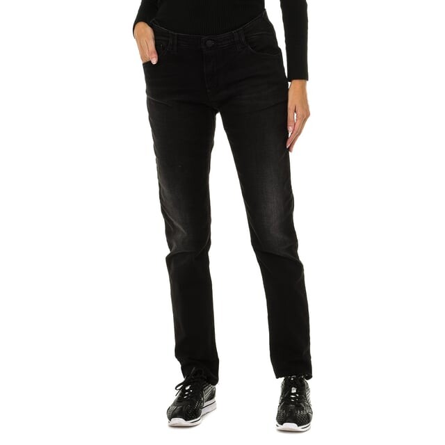 

Джинсовые брюки с эффектом поношенности 6x5j28 5d08z женщина Armani, черный
