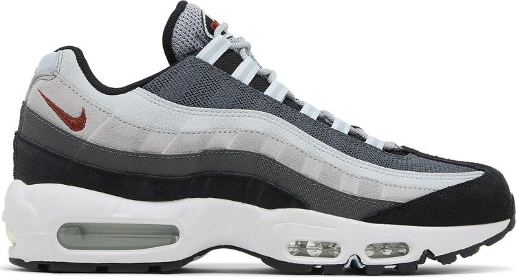 

Кроссовки Air Max 95 'Wolf Grey Rugged Orange', серый