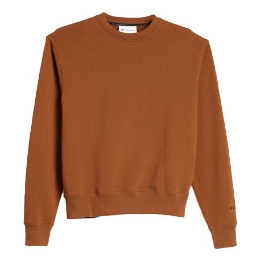 

Худи adidas x Pharrell Basic Sports Sweatshirt 'Brown', коричневый