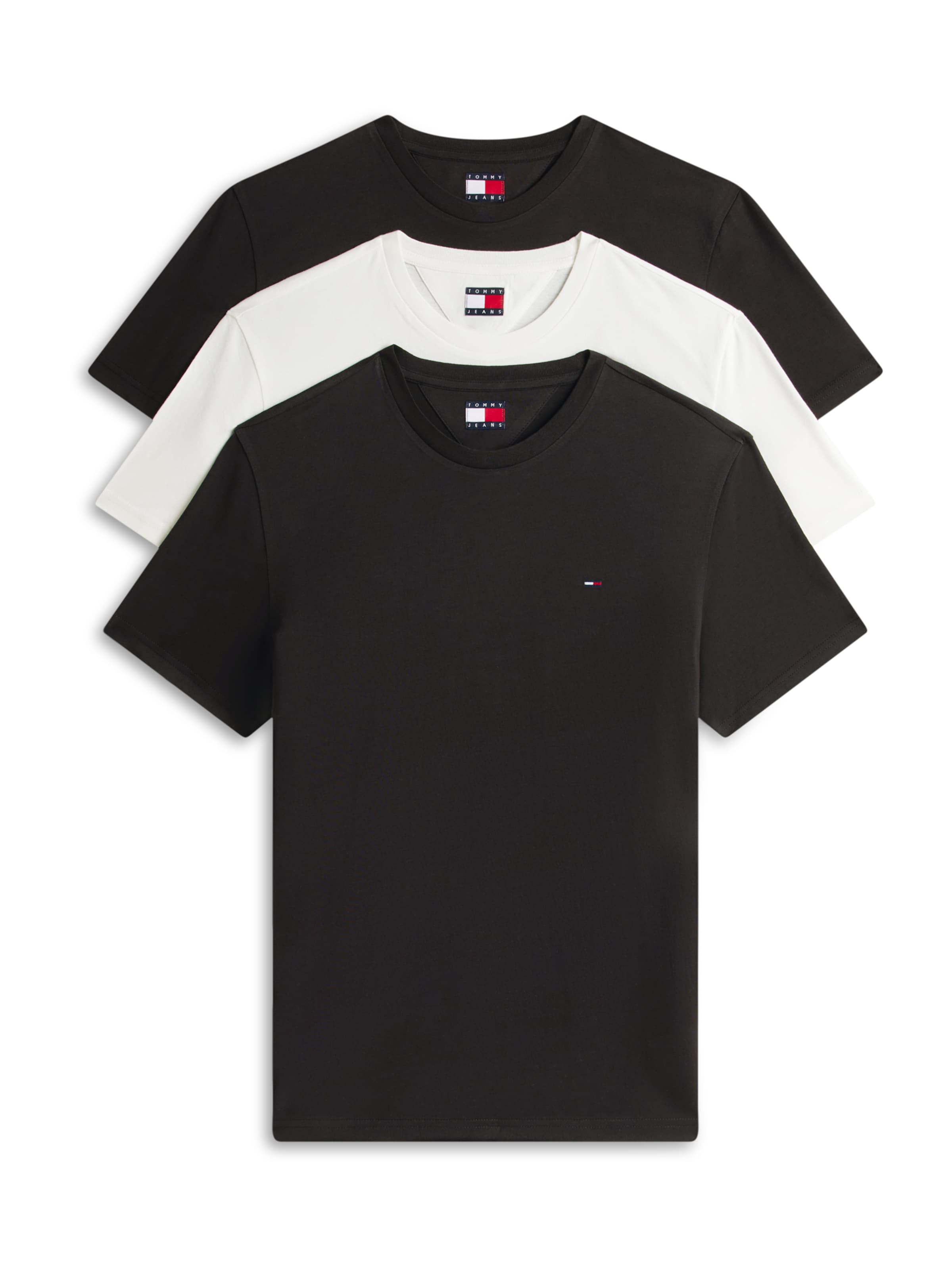 

Tommy Jeans Футболка в черном и белом цветах