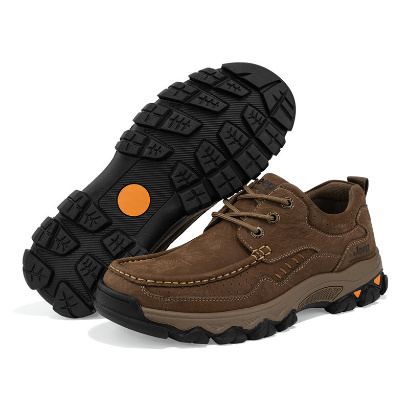 Кроссовки Jeep Casual Shoes Men Low-Top Khaki — фото 3