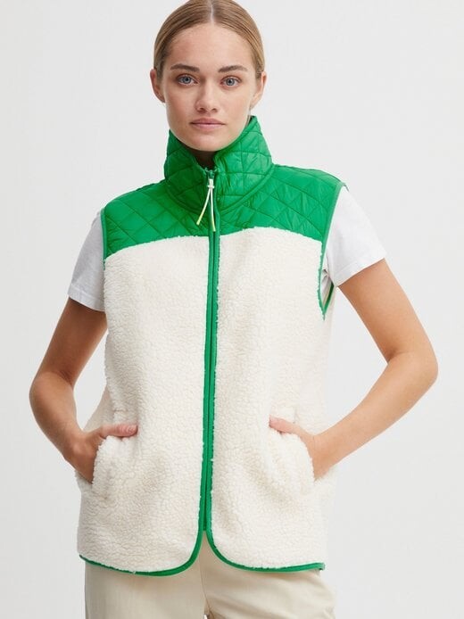 

Флисовый жилет oxbetty Oxmo, зеленый