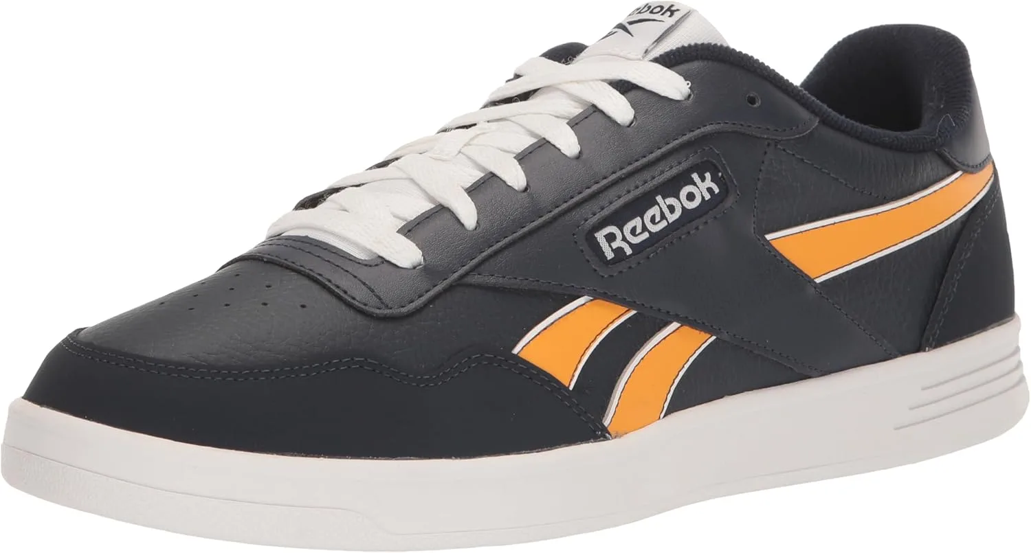 Кроссовки Reebok Unisex Court Advance, белый/золотой