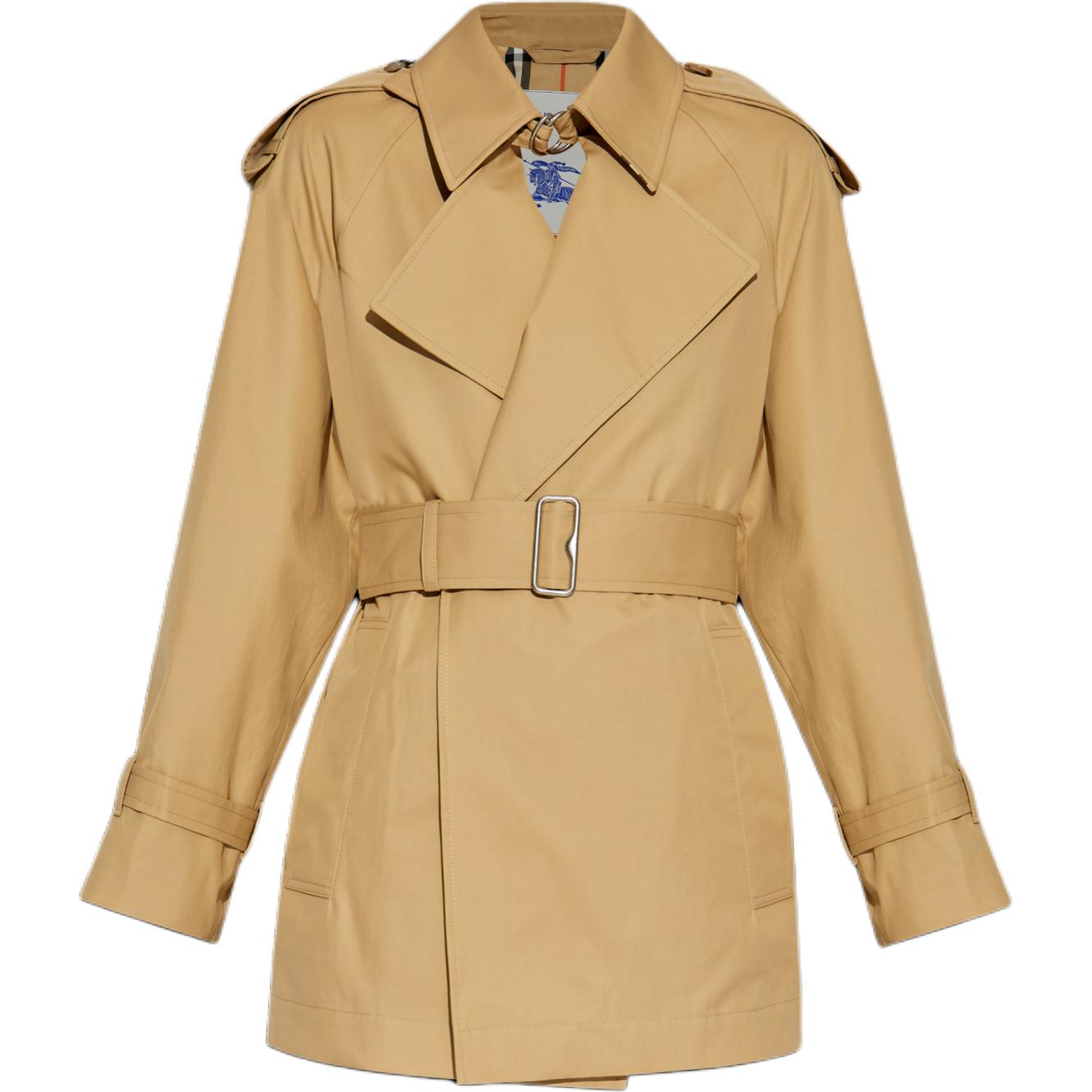

Бельтированный тренч Burberry, бежевый