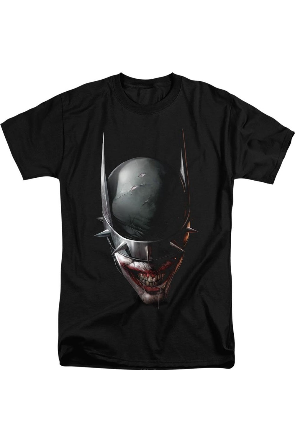 

Футболка с коротким рукавом Batman Who Laughs Head для взрослых Gildan, черный