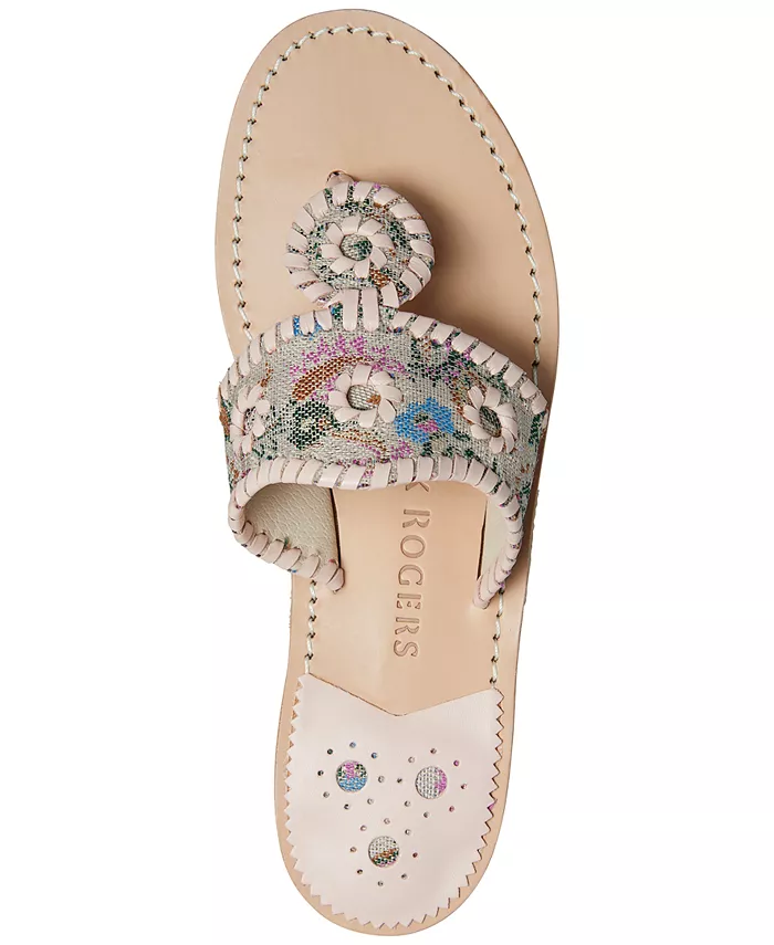 Женские сандалии Jacks на плоской подошве Jack Rogers, белый — фото 4