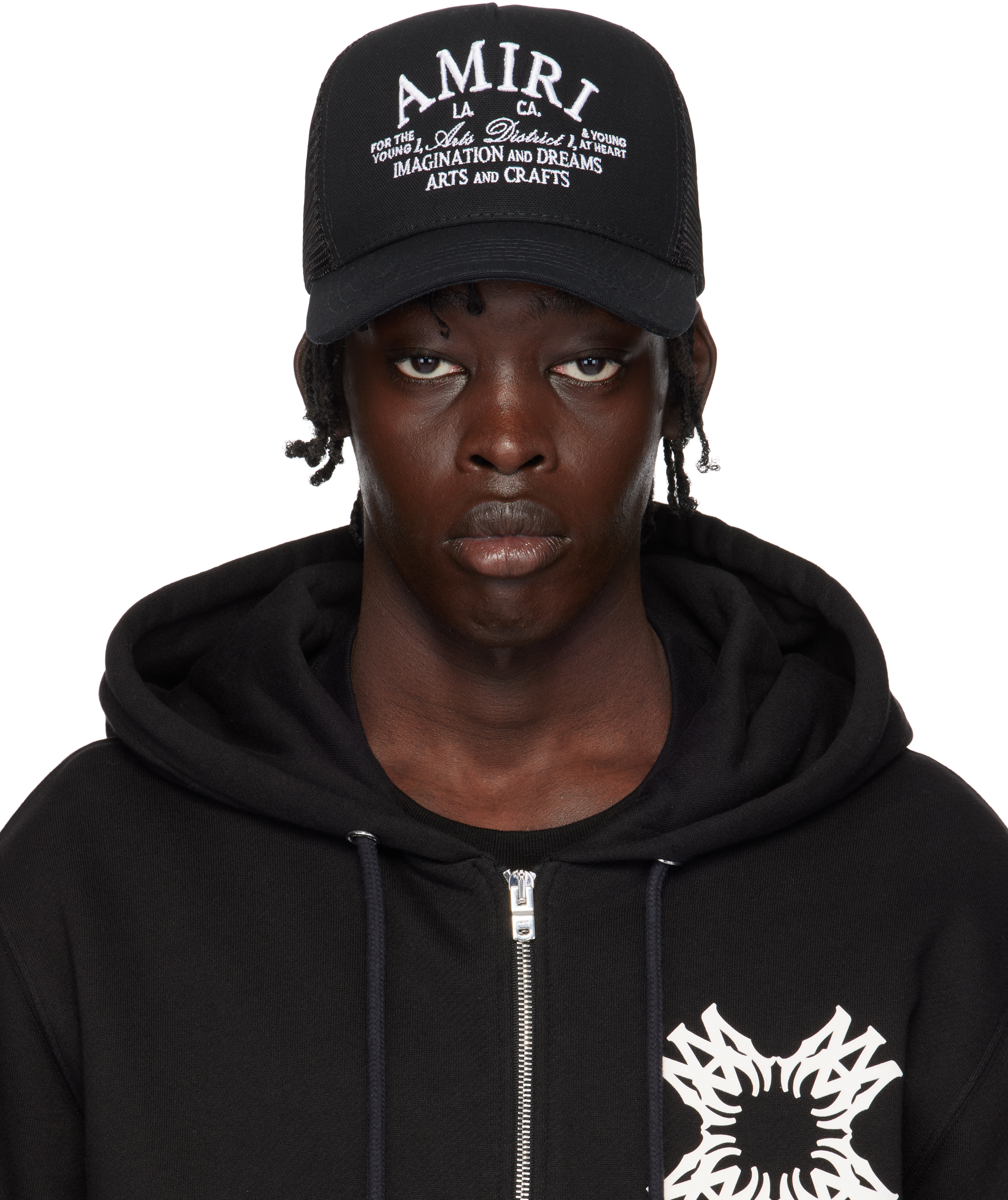 

Кепка дальнобойщика «Arts District» AMIRI, черный