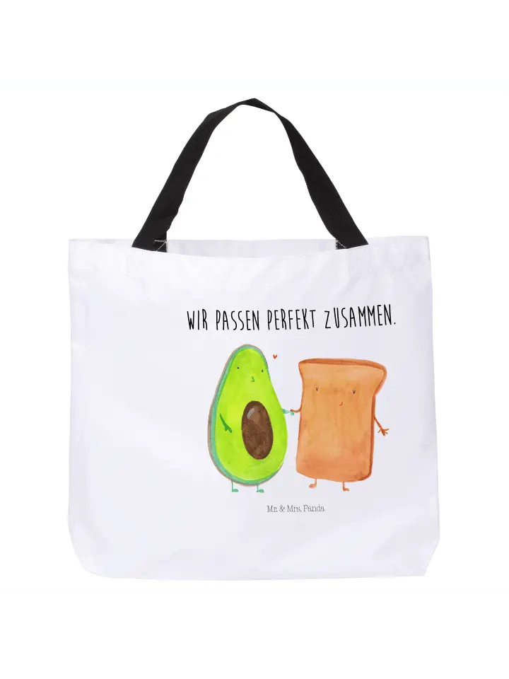 

Шоппер Mr. & Mrs. Panda, белый