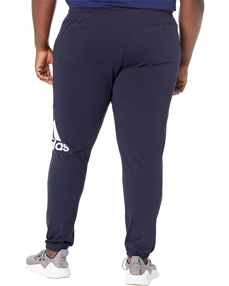 

Брюки Adidas Essentials Single Jersey Tapered Badge Of Sport Pants, чернила