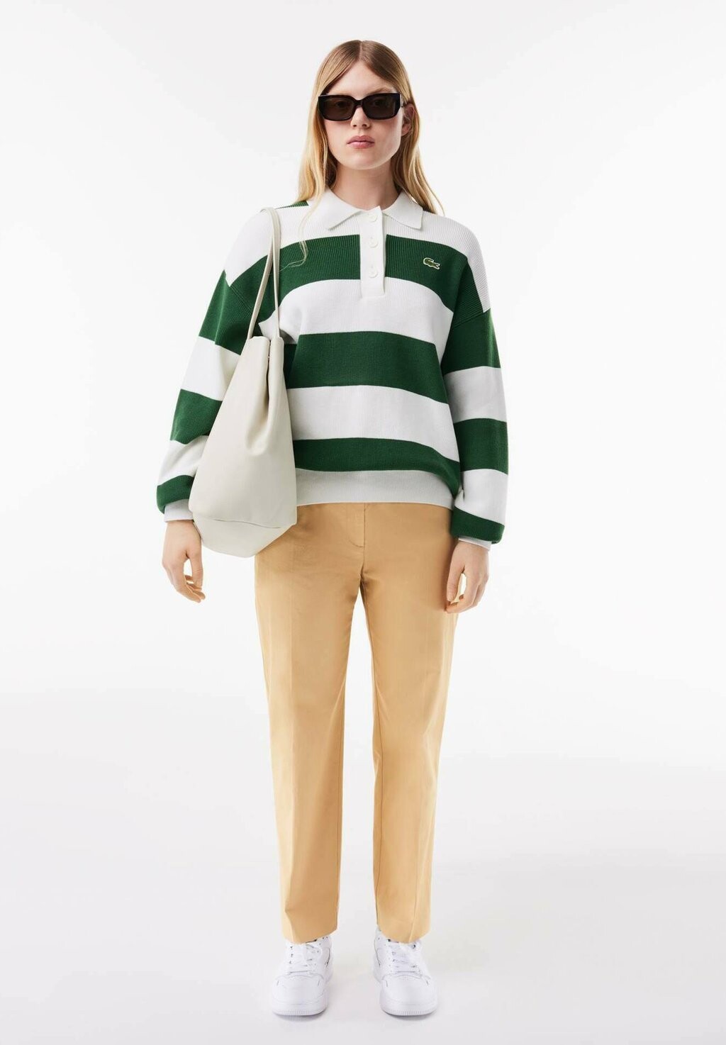 

Брюки Lacoste, бежевый