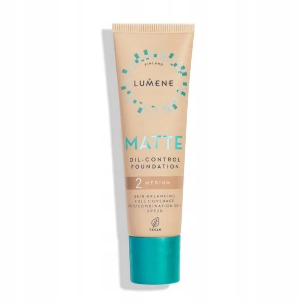 

LUMENE Matte SPF20 Матирующая тональная основа - 2 Medium 30 мл