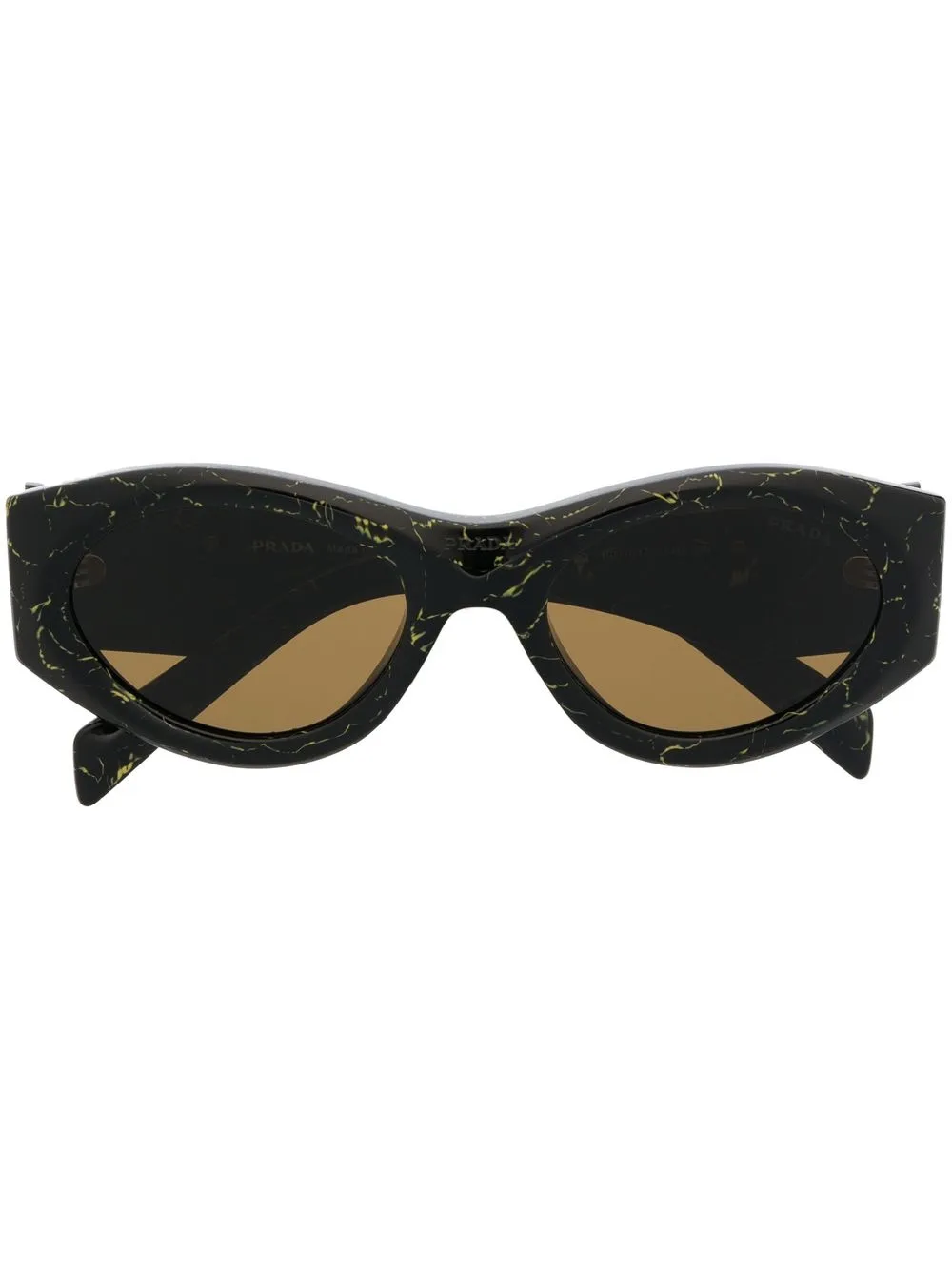 

Солнцезащитные очки с логотипом Prada Eyewear, черный