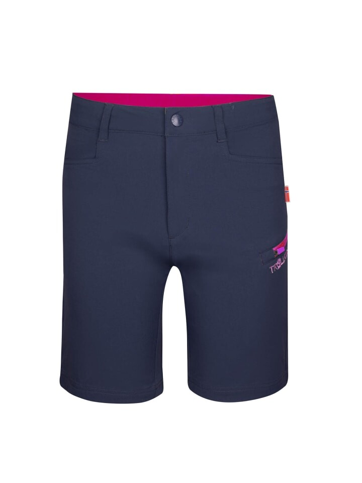 

Спортивные шорты Trollkids Haugesund, цвет navy/pink